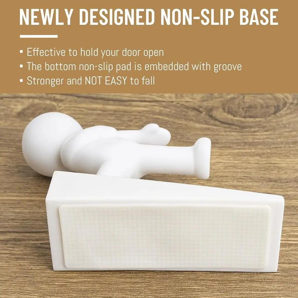 만화 장식 도어 스톱 무타공 액션 피규어 도어 스토퍼 미끄럼 방지 충돌 방지 도어 범퍼 가정 및 침실용