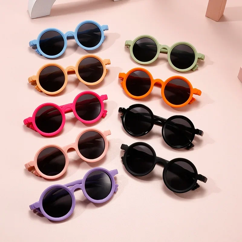 Fashion children's sunglasses New polarized sunglasses TR trendy baby UV400 UV-proof glasses for boys and girls