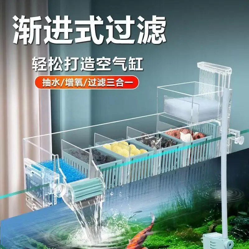 

Suitable forAll-in-one filtration, water purification, oxygenation, external fish tank circulation, silent drip manufacturer, Am