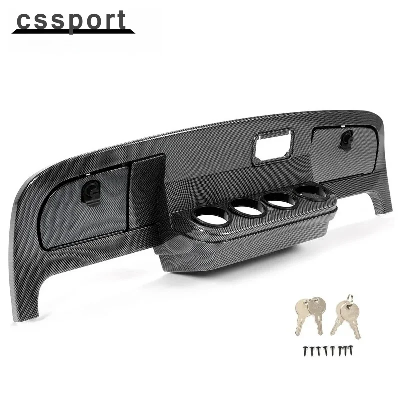 

Carbon Fiber Dash Assembly Cover Kit For EZGO TXT Golf Cart 1994-2013