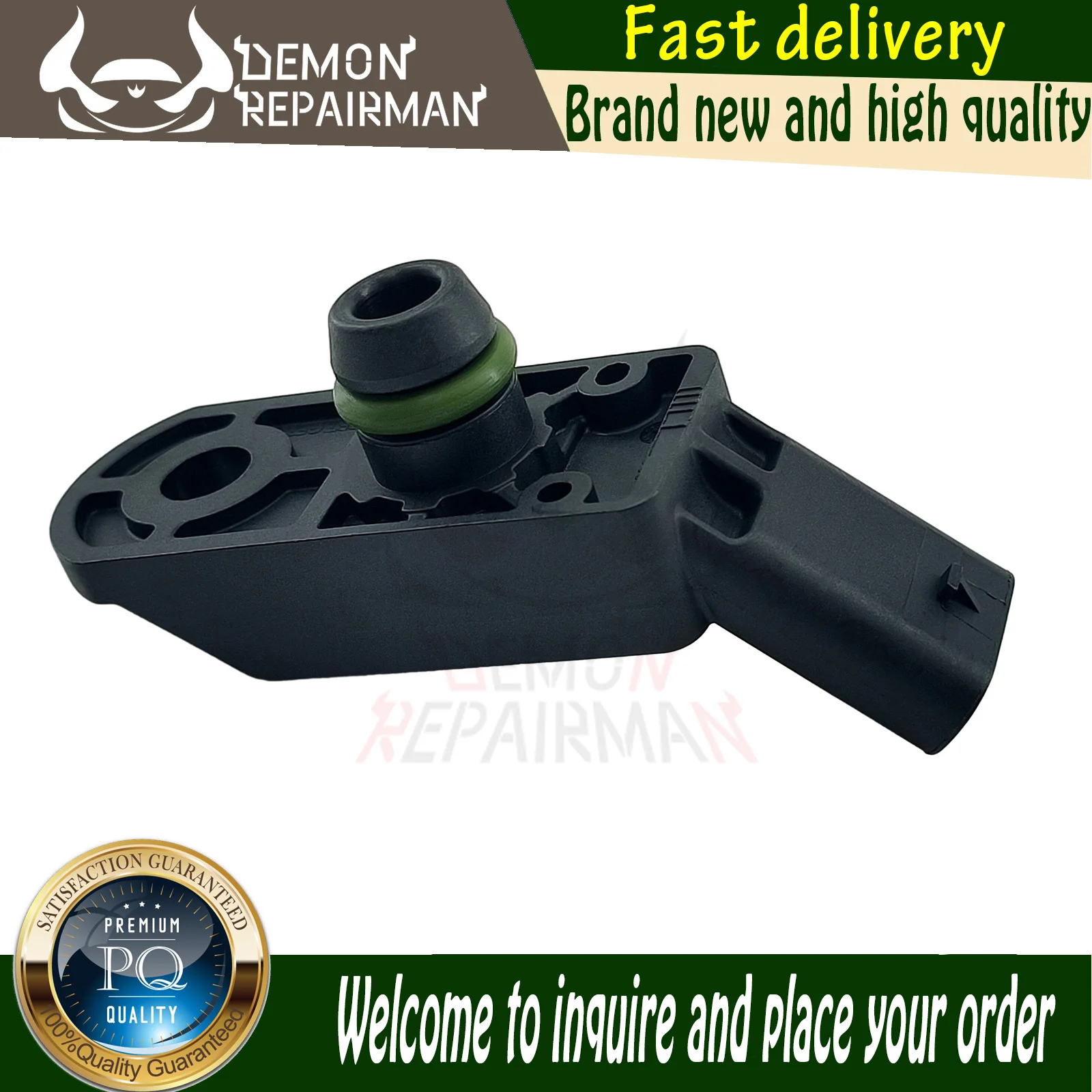 Sensor de Presión Absoluta del Colector de Admisión MAP 0261230253 Compatible con CITROËN C4 DS3 DS5 C5 PEUGEOT 308 208 308 RCZ 1.6l BMW 1 3