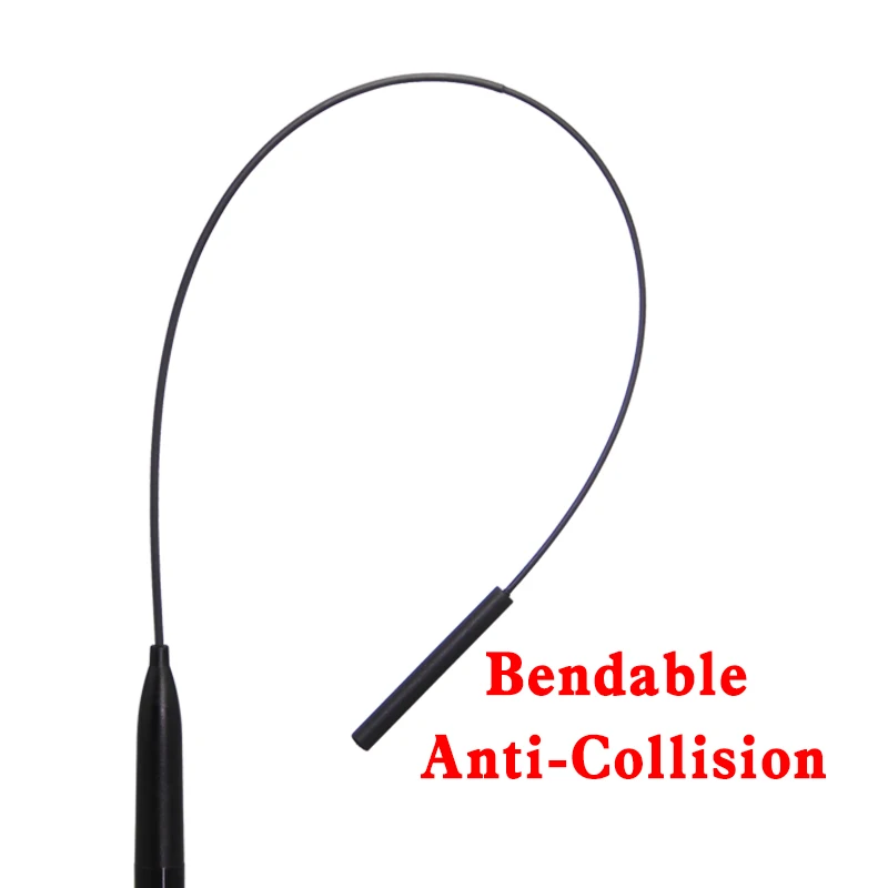 GT-776S Antenna SMA-Female 144/ 430MHz Dual Band Light flexible Antenna for Baofeng UV-5R UV-9R PLUS UV-S9 Walkie Talkie