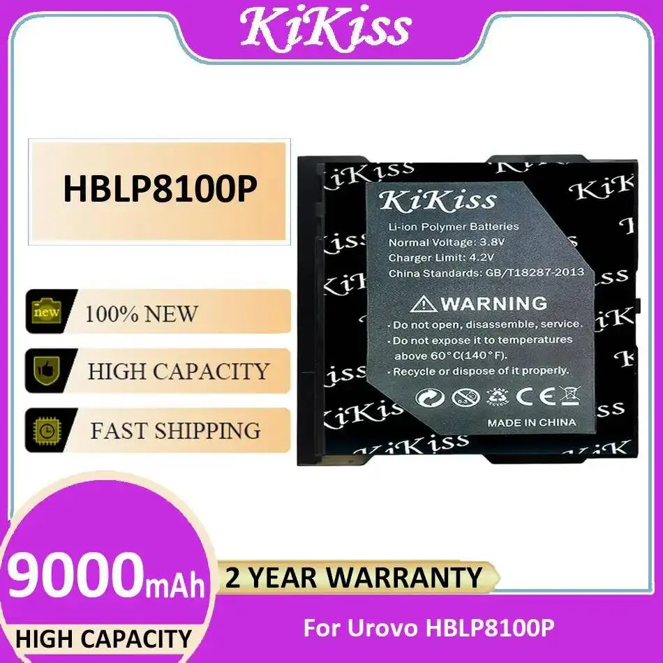 

Сменный аккумулятор премиум-класса для коллекторной терминалы для Urovo HBLP8100P, 9000 мАч, надежное питание