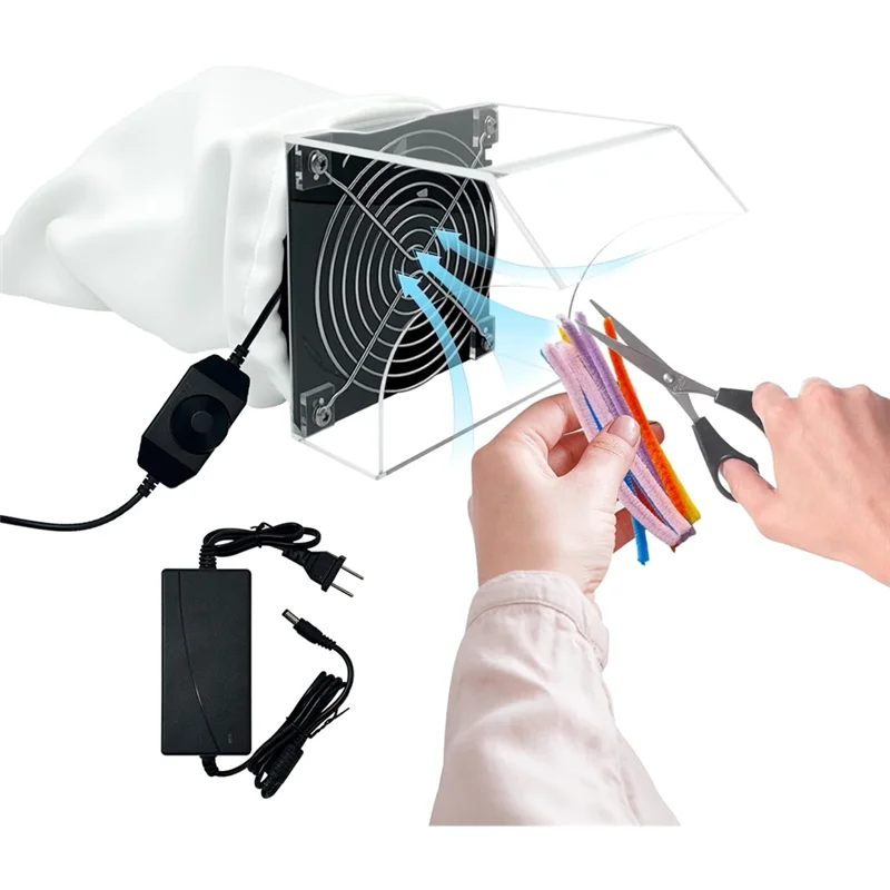 

ABVG-Dust Vacuum,For Pipe Cleaners, Adjustable Wind Speed, US Plug- For Crafts Supplies, Picking Up Debris