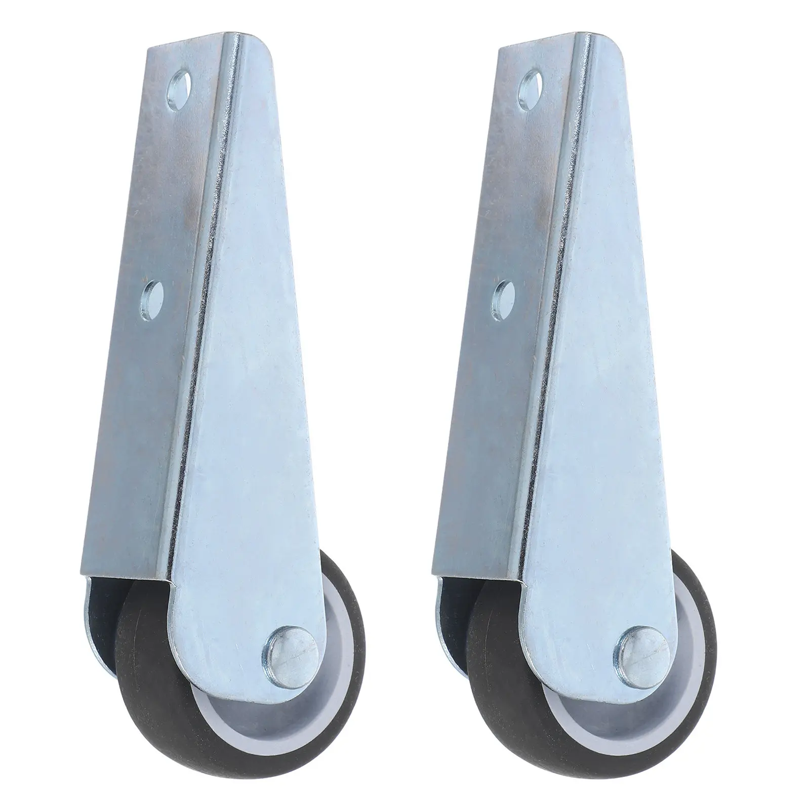 2Pcs Sliding Door Bottom Support Wheels Side Mounting Replacement Anti Sag Wood Door Rollers Smooth Glide Sliding Wheel