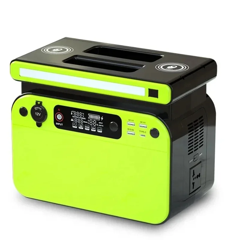 

300W 1200W 1500W Power Station Home Camping Emergency Supply Bank Supply Station Portable Solar Generator