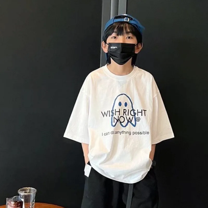 

Short Sleeve Tee Shirt Korean Baby Clothes Summer T-shirt For A Boy Children's T-shirts Korea Infant Tshirt Kids Boys Tops Boy's