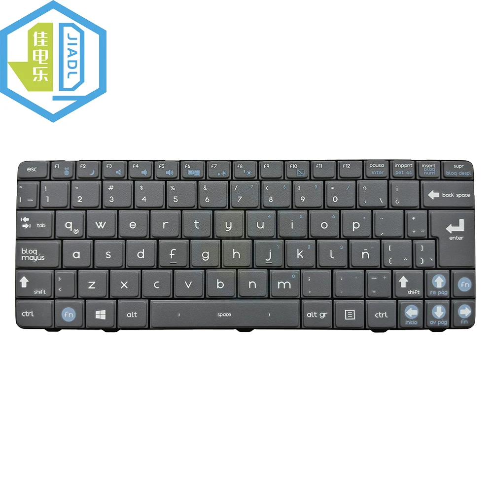 لوحة المفاتيح اللاتينية LA لـ Edu Bangho Exo Cx D0K-V6158C-UK-12 DOK-V6158C 82B382-FS8156521006438 EXO ES10 N230 لوحات مفاتيح الكمبيوتر المحمول #4