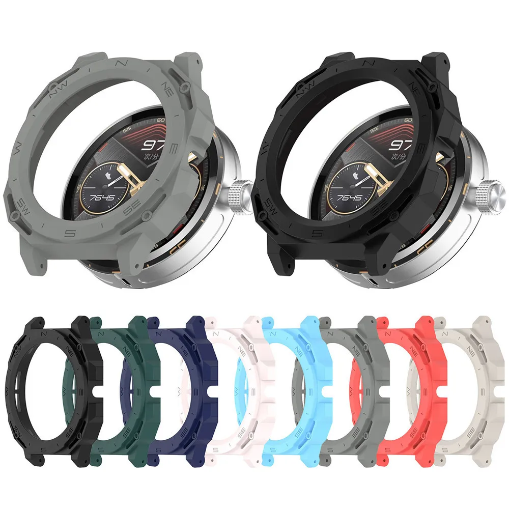 Shockproof Armor Protection Case Smart Watch Housing Shell For Huawei Watch GT Cyber Used For 22MM Strap