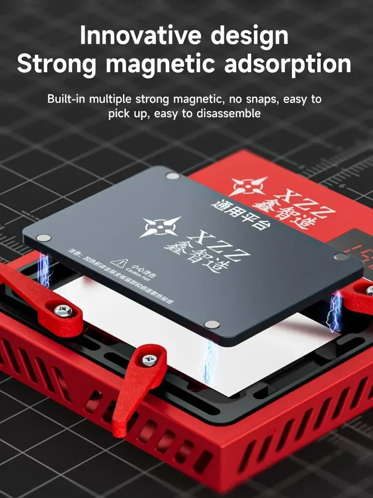 

XZZ L2023 Preheater Desoldering Station for iPhone X to 17 Pro Max Android Motherboard, BGA Chip Repair Soldering Tools