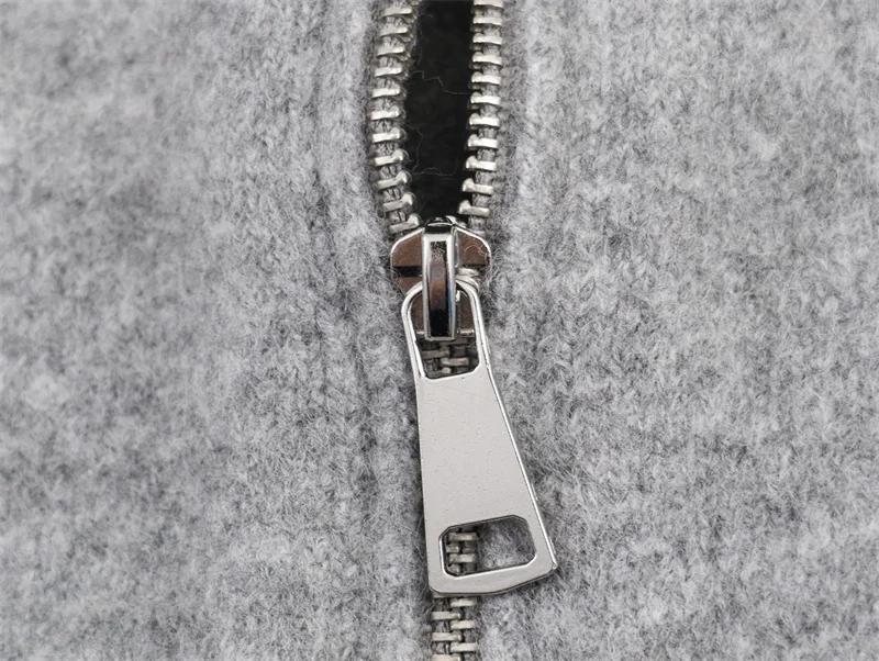 سترة نسائية 2025 خريف نمط جديد رمادي طويل الأكمام محبوك هوديي مع القوس الديكور موضة عادية متعددة الاستخدامات