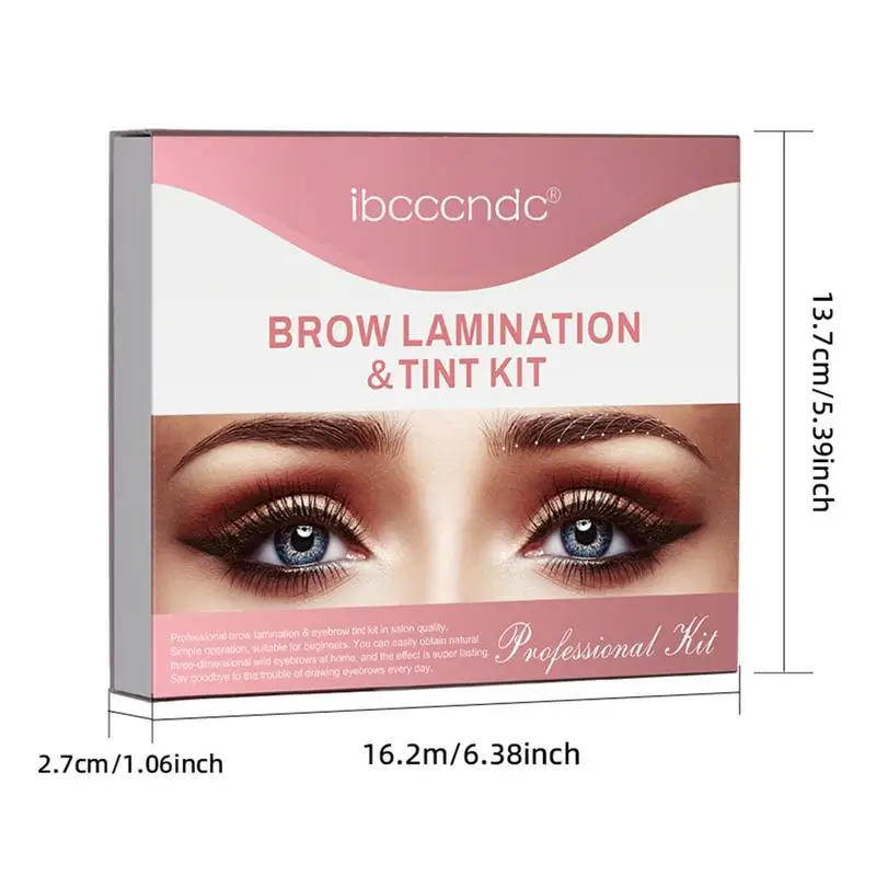 Lamineren Wenkbrauw Kit Diy Wenkbrauw Lamineren Tint Set Effectieve Manier Dikker Wenkbrauwen Schoonheidssalon Benodigdheden Voor Meisjes Vrouwen Vrouwen