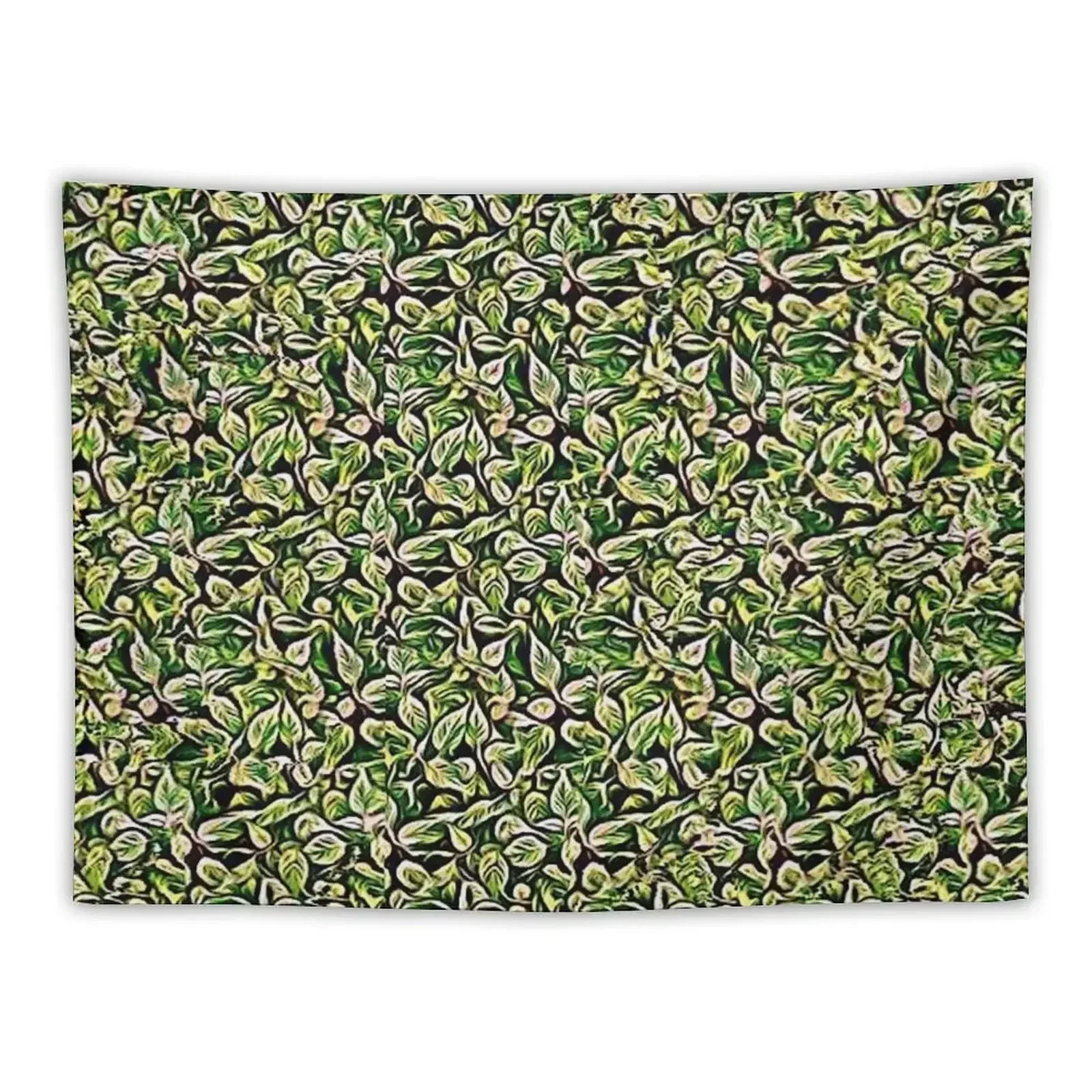 

Some Green Plant Stereogram Tapestry Decorations For Room Bedroom Deco Tapestry