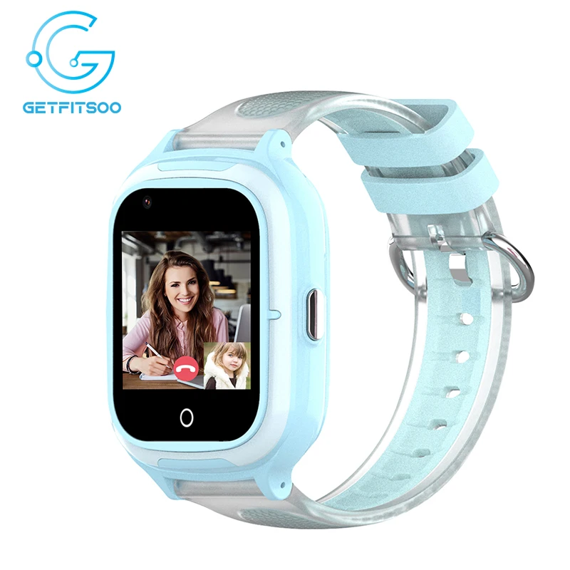 Getfitsoo Smart Watch For Children 4G GPS WIFI Tracker WhatsApp Android 8.1 Waterproof Video Call Kids SmartWatch Class Mode