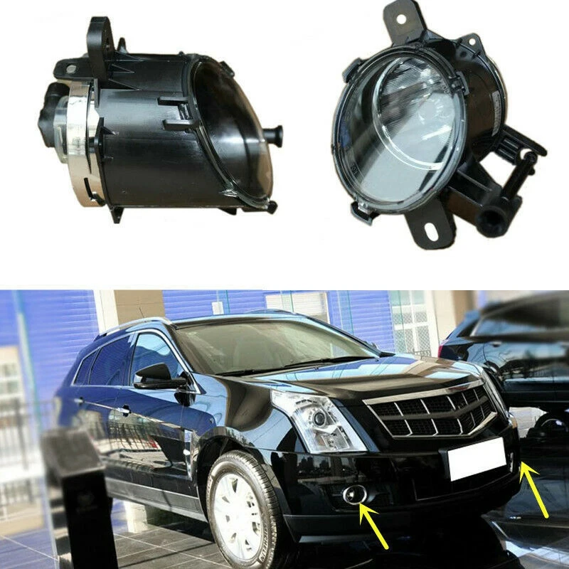 1 Paar Linker Voorbumper Mistlicht Geschikt Voor Chevrolet Malibu 2012-2015 Voor Cadillac Srx 2010-2016 94708774