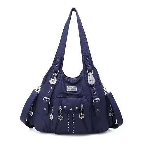Angel kiss Bag Women Fashion Handbags Women Shoulder Bags PU Leather Handbag Female Satchel Shoulder Purse Bag bolsa feminina - Image 23