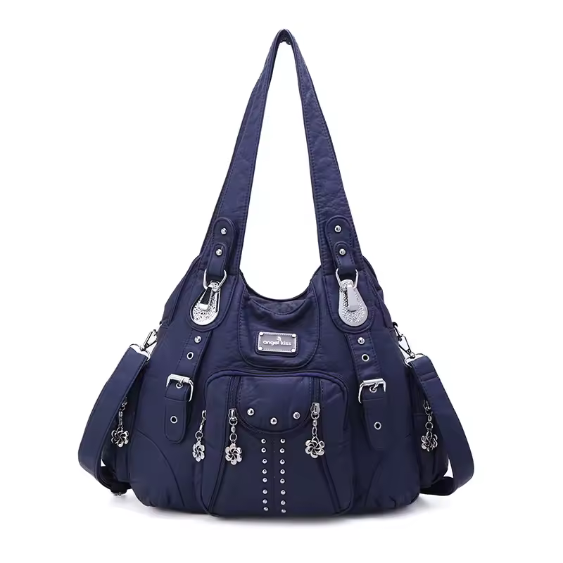 Angel kiss Bag Women Fashion Handbags Women Shoulder Bags PU Leather Handbag Female Satchel Shoulder Purse Bag bolsa feminina - Image 23