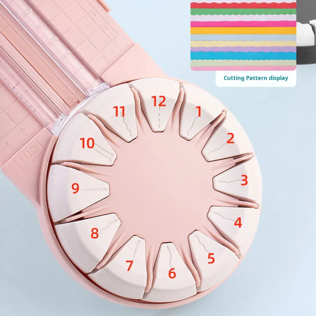 Multi Functional Paper Cutter 12 In One Lace Pattern Cutting Tool With And Smooth Cutting