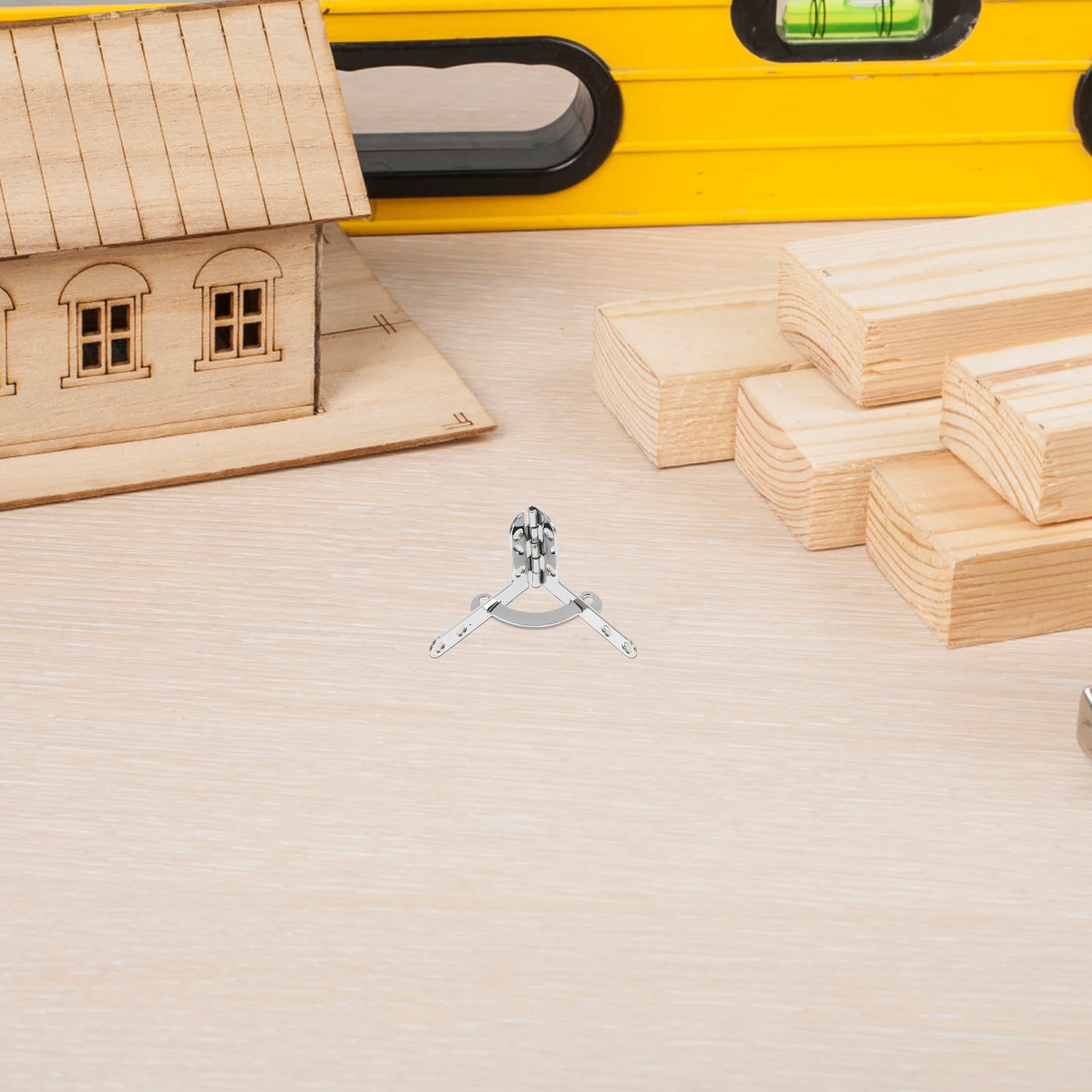 

Wooden Box Right Angle Hinge Corner Cabinet Hinges Vintage Household Hardware Folding