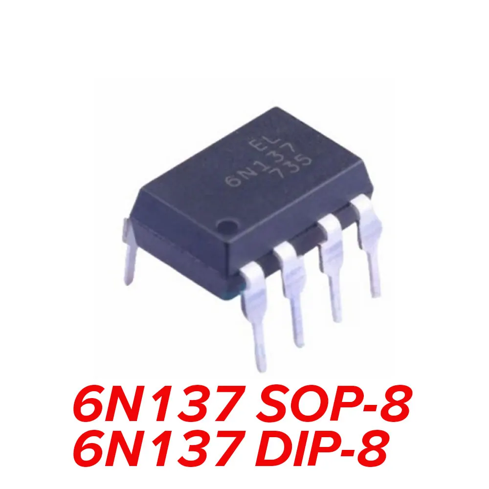 5pcs-6n137-sop-8-dip-8-optoacoplador-de-saida-logica