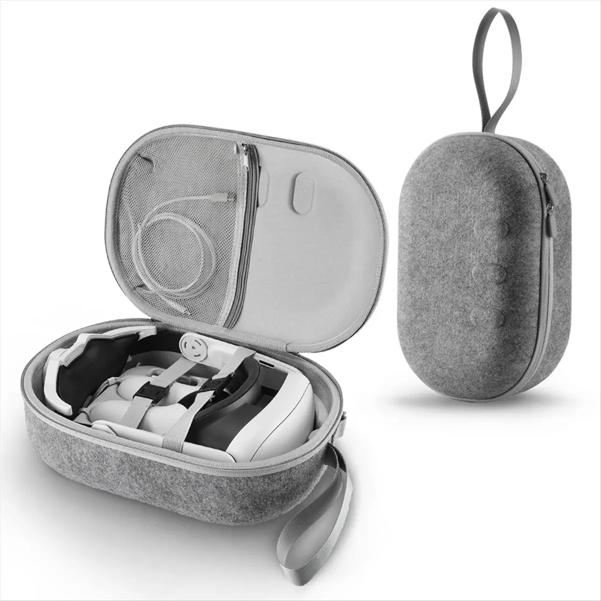 A86G NEW Travel Carry Bag with Shoulder Strap Hard Carrying Case Anti-Scratch Hardshell Case for Meta/ 3
