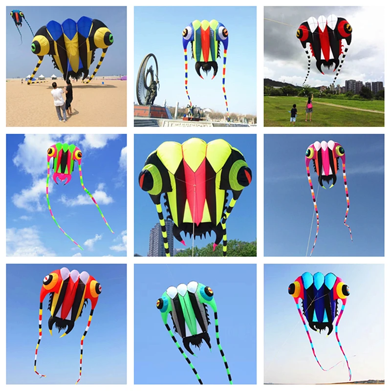 

free shipping trilobites kite factory weifang big kite for adults soft kites inflatable kites octopus kite trilobite dragon wind