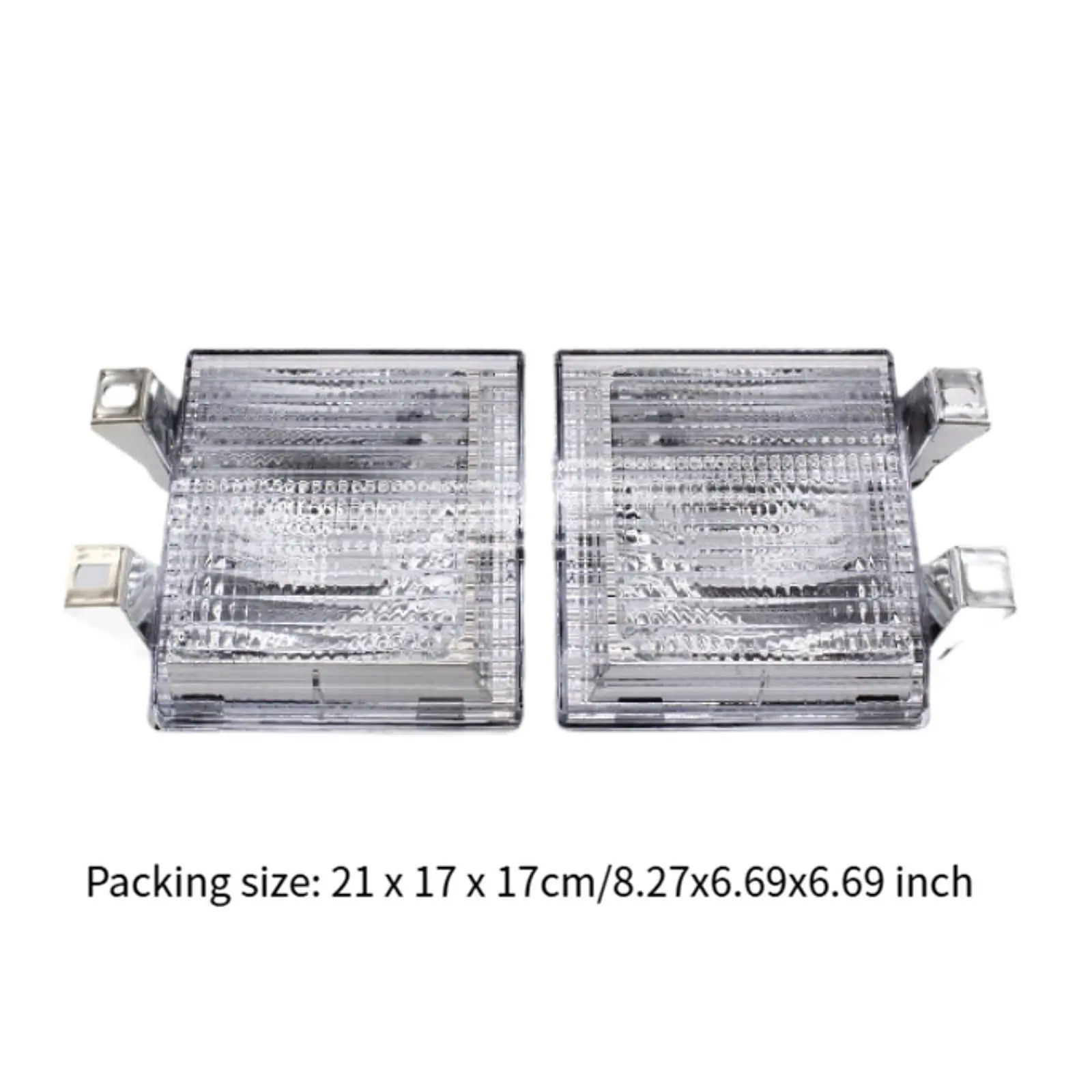 

Боковые угловые габаритные фонари прозрачные серебристые для грузовиков GMC C1500 C2500 1983-86 гг.