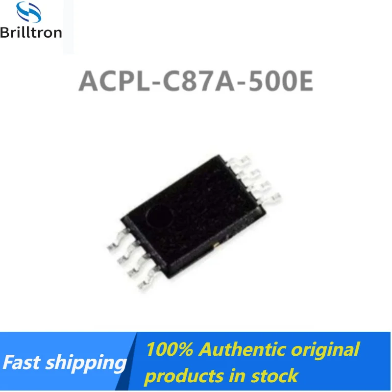 10PCS C87A ACPL-C87A-500E SOP-8 Original products, in stock, fast shipping.