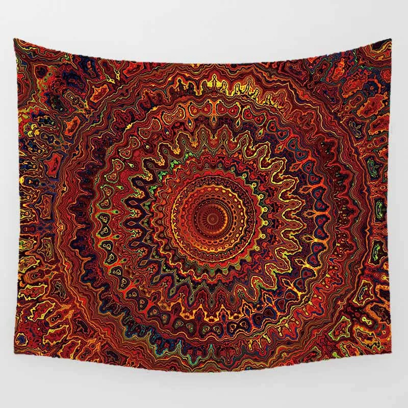 Fashion Hot Sale Mandala Tapestry Large HD Printing   Wall Hanging  Home Decor
