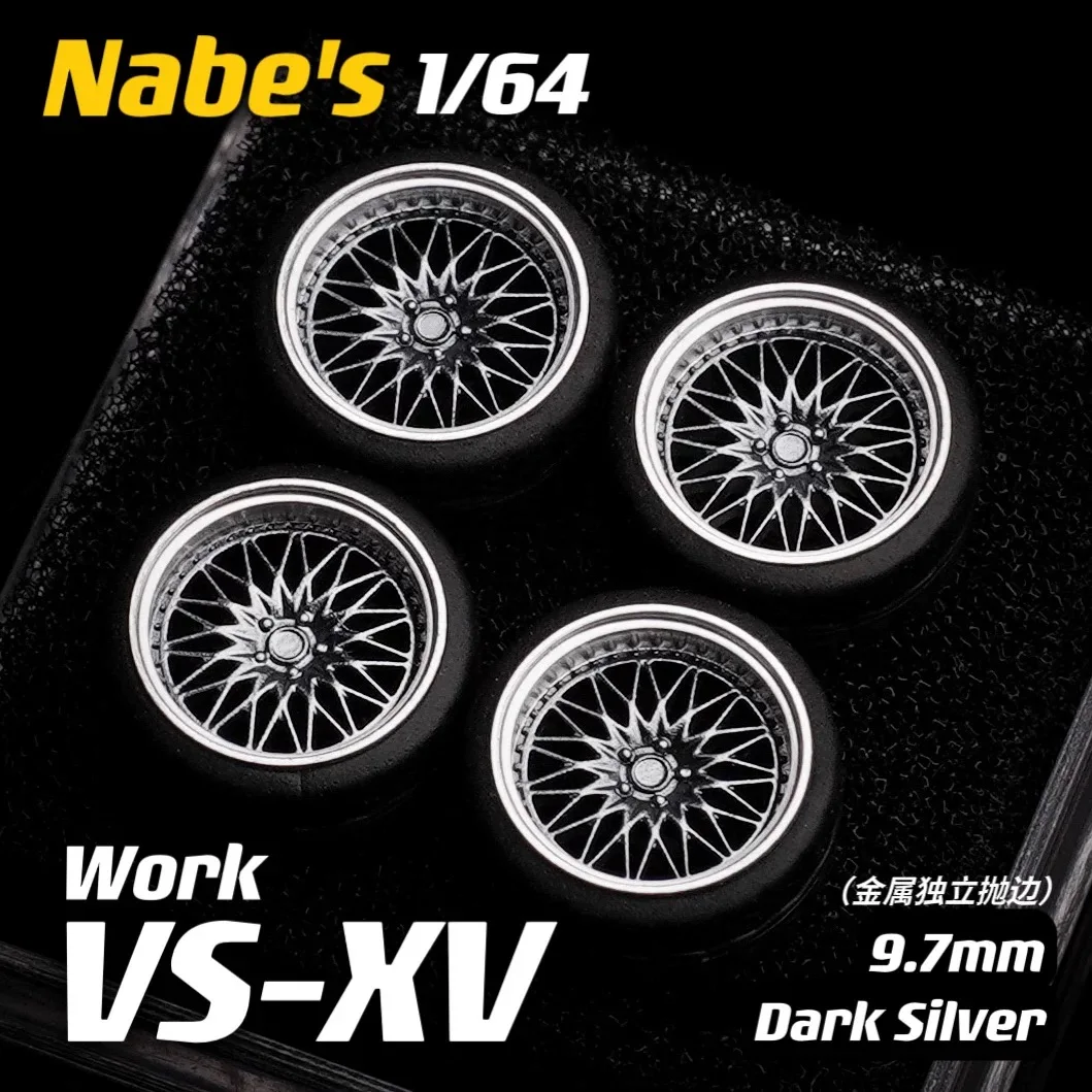 Ruedas 1/64 Nabes X Chika Work VSXV Tuning Wheels 9,7 mm 8,9 mm