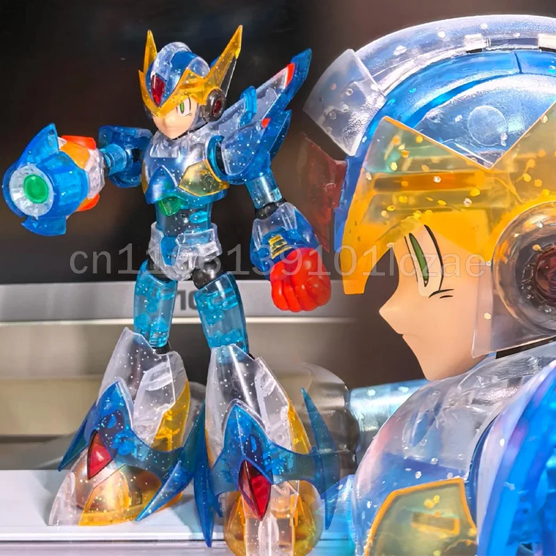

SS Model Clear Color KP701 RockMan X Falcon Armor Megaman X5 Mega Man Kit Birthday Surprise Gift Action Figures Model Gift