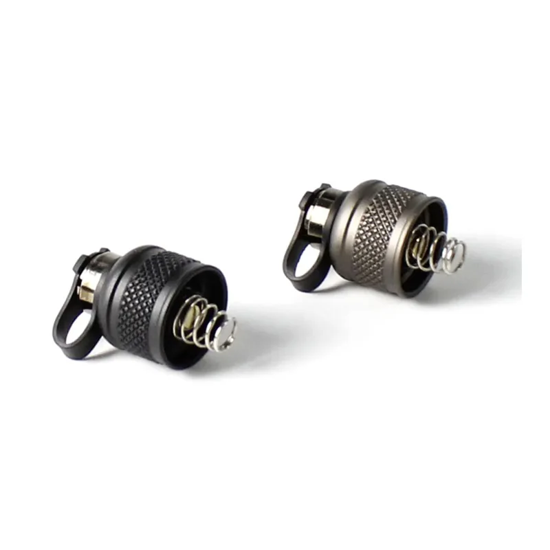 Sotac Airsoft Tail Cap Switch Scout Light M600 M300 PLH-V2 M340 M640Flashlight Metal End Cap Dual Function Pressure Switch