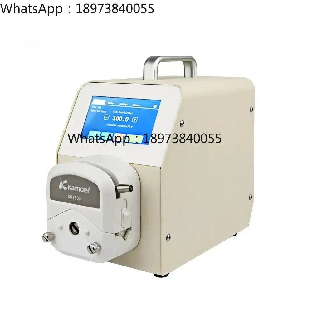 

-Uip 220V Electric Digital Small Metering Pump LCD Display Peristaltic Pump Perfume Bottle Filling Machine-
