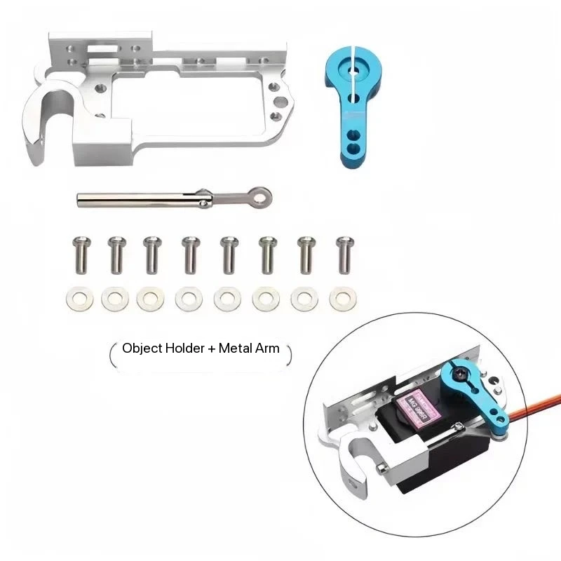 Upgraded version package for servo thrower, wire thrower, wire release hook, installed model drone, multi axis wiring