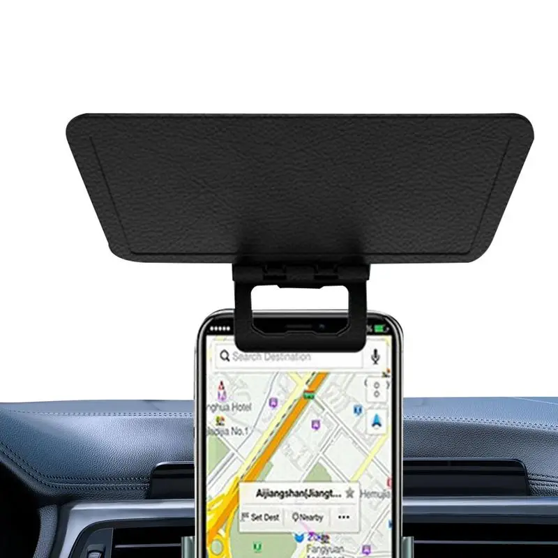 Mobile Phone Sunshade Outdoor Phone Sun Shade Cellphone UV Protection Panel Foldaing Smartphone Sunshade for Car Bike