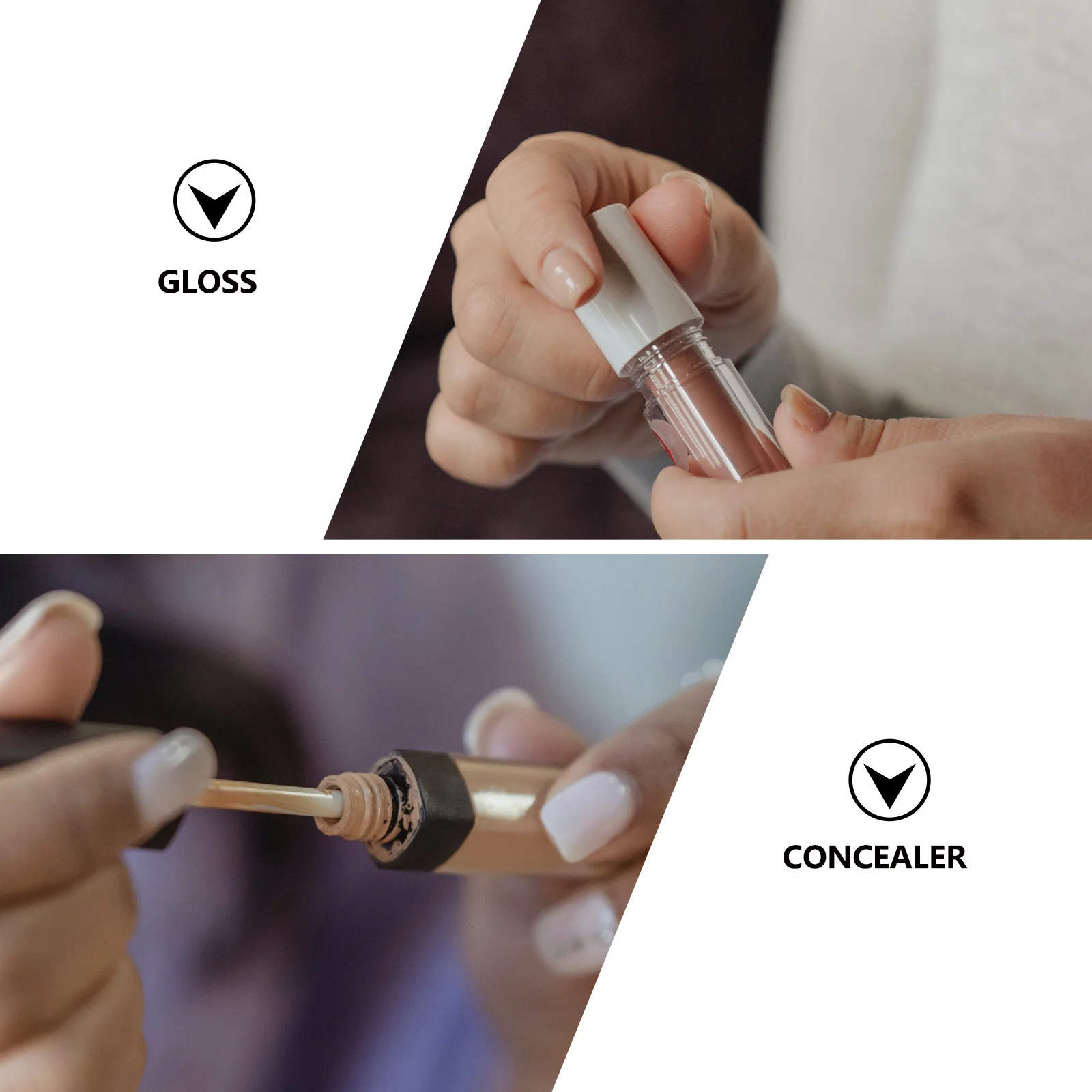 100 pezzi applicatore per lucidalabbra pennelli per trucco usa e getta bacchette per labbra in plastica per miscelazione uniforme dei colori elementi essenziali di bellezza