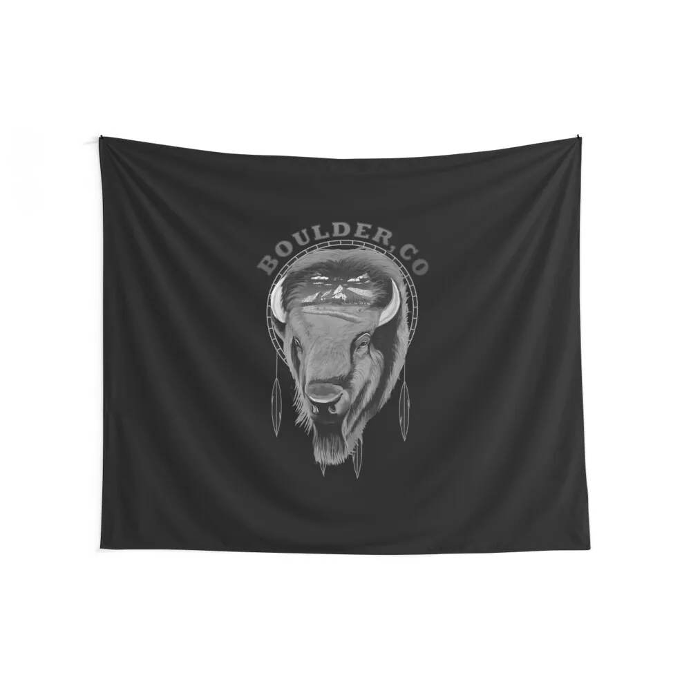 Buffalo and the Flat Irons Tapestry Decor Home Decoration For Rooms Tapestry