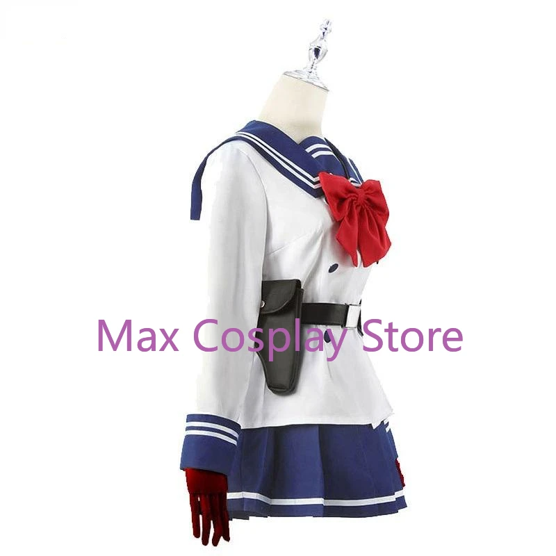 Anime Cosplay Costume Wigs Tenkuu Shinpan Yuri Honjo Wig Women Sailor Suit JK School Uniform view 4