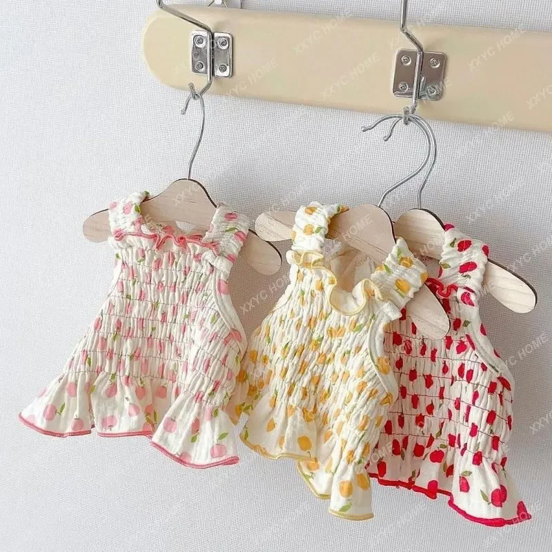 

Pet Clothes Summer Dog Skirt Spring and Autumn Small Dog Cat Thin