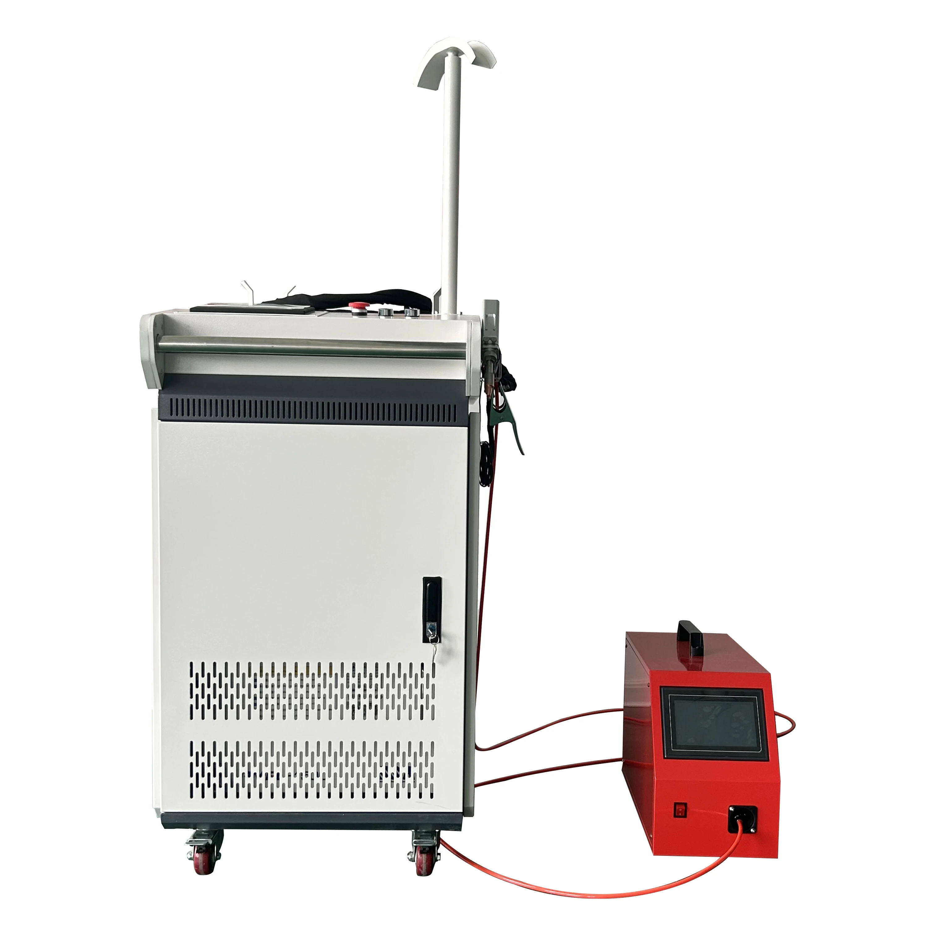 Handheld Fibre Laser Welder MAX 3000w Stainless Steel Plate Aluminum Alloy Galvanized Mold Fiber Optic Industrial Rust Remover