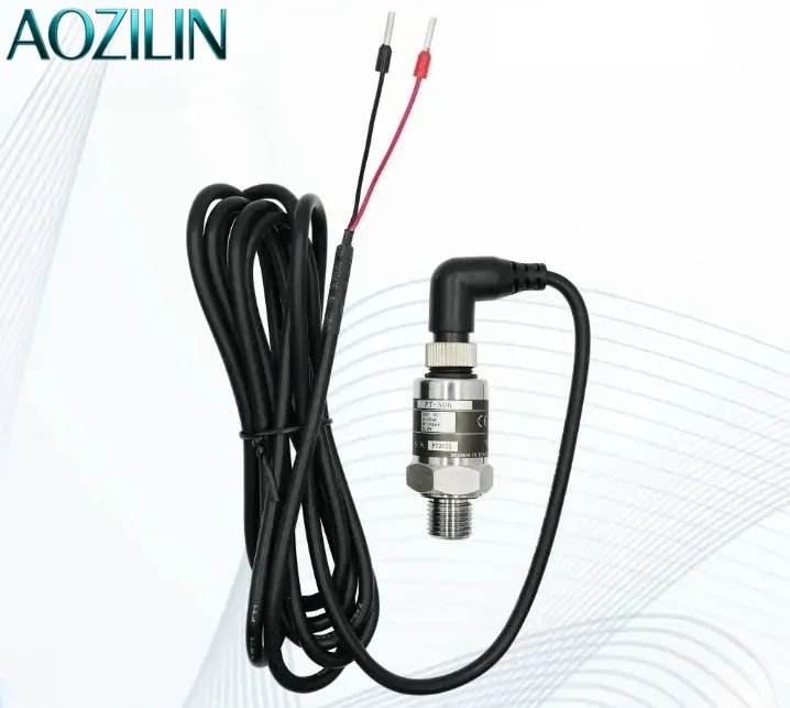 AOZILIN for Orid PT-506 Water Pump Pressure Sensor Transmitter G1/4 Thread Bending Straight Head for Booster Pump High