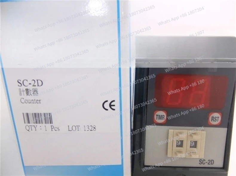

SC-2D 90-250VAC Новый Оригинальный 2-разрядный счетчик