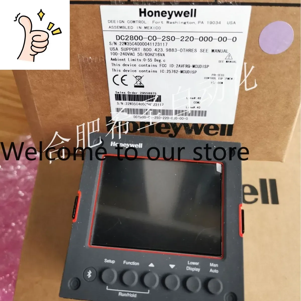 Honeywell Temperature Controller DC2800-C0-2S0-210-000-00-0 Spot Offer