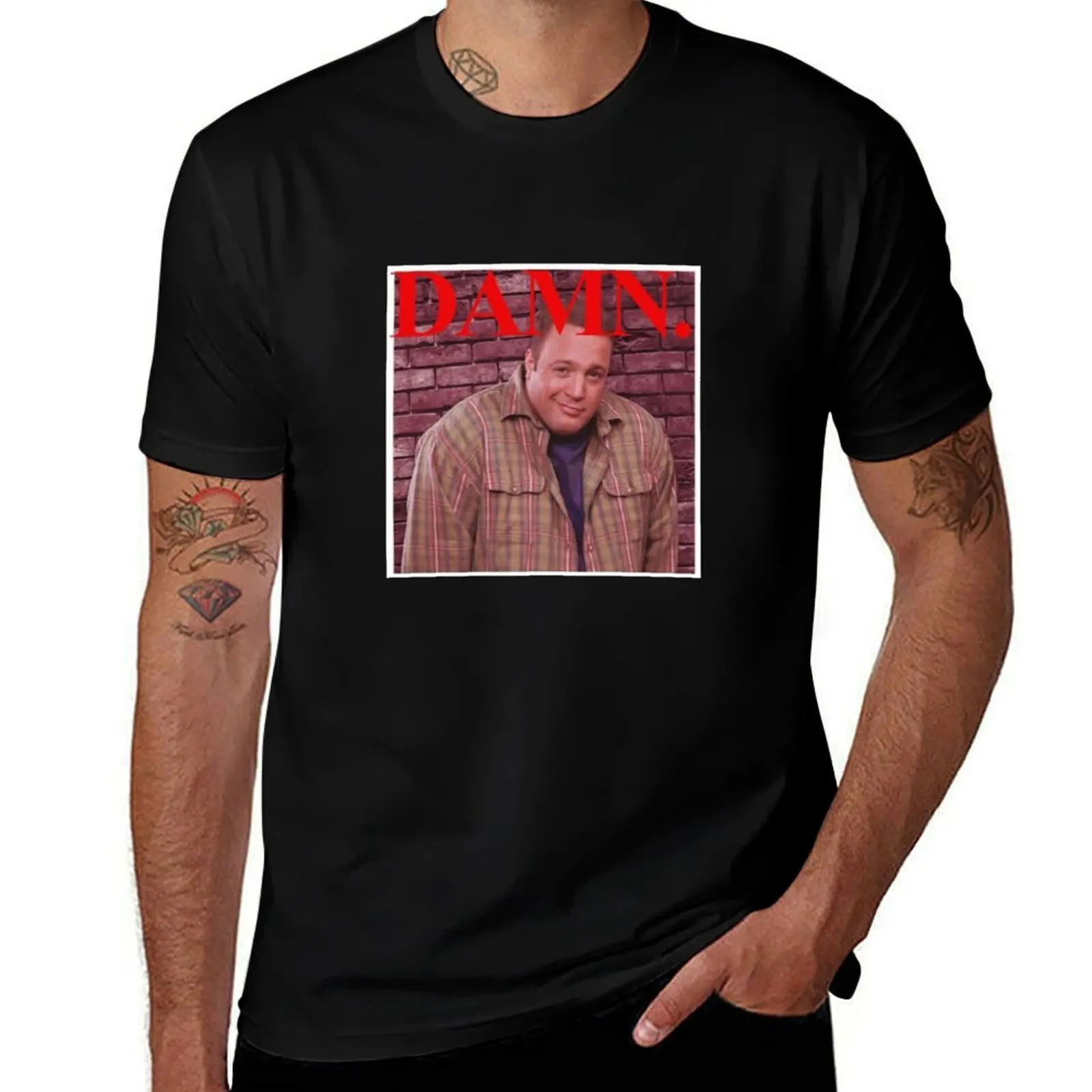

DAMN (Kevin James) T-Shirt t shirts for man pack cotton t shirt man plain g man t shirts for men T-Shirt