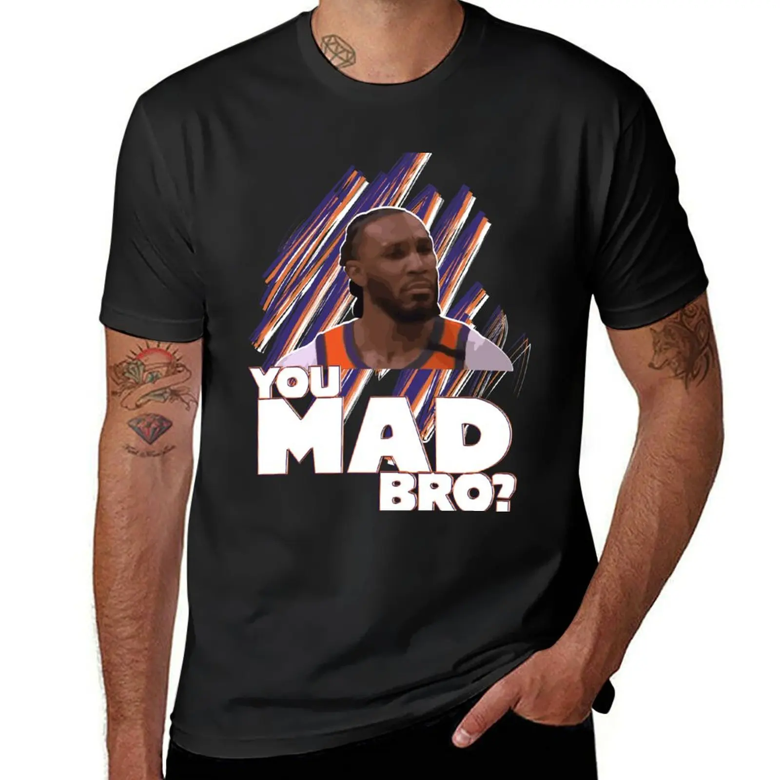 Jae Crowder: You Mad Bro? T-Shirt oversized hippie clothes men graphic t shirts