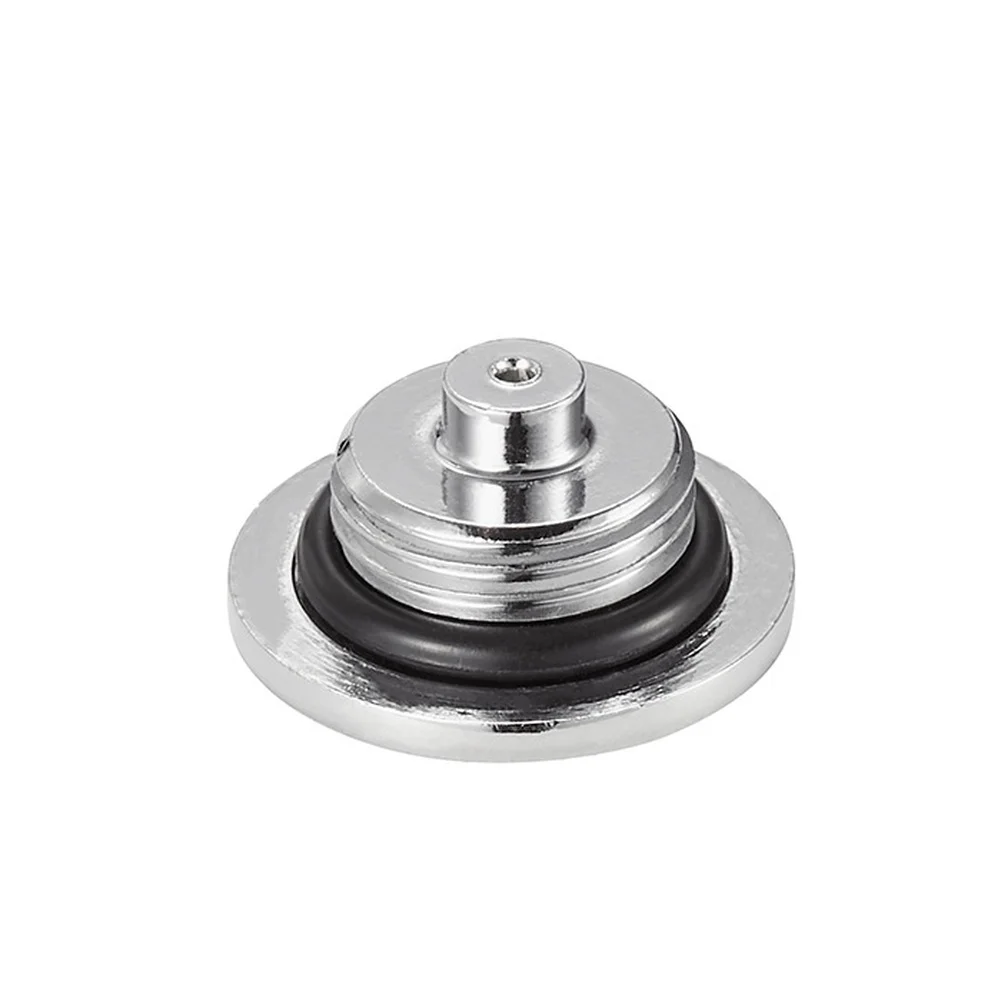 Chrome Air Release Cock Valve for Towel Radiators Made of Solid Brass 1/2 in 26mm 1/2 in 32mm Precision Threads