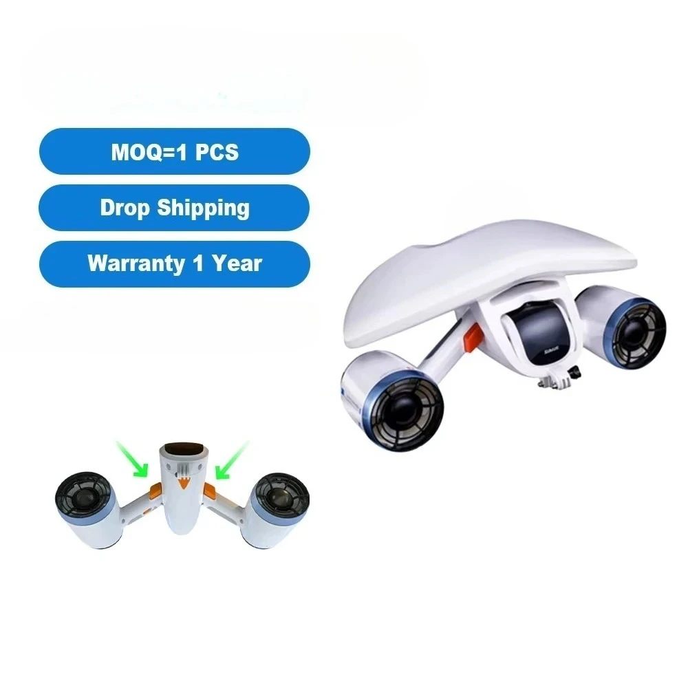 

2023 New Version Hybrid Diving Equipment Underwater Twin Propeller Motor Electric Water Sports Scooter