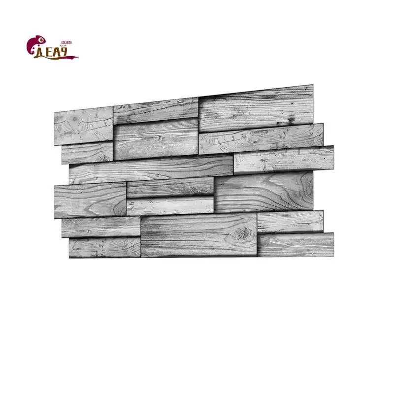 AEA9-12Pcs Wall Sticker Self-Adhesive Faux Brick Wall Panel Peel And Stick Kitchen Tile Backsplash Bathroom Wall Tile Sticker