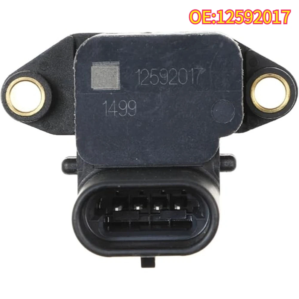 

High quality New For 2Pcs 12592017 MAP Sensor for Chevy for Pontiac Replacement Fits Cobalt HHR Solstice 2008-2010