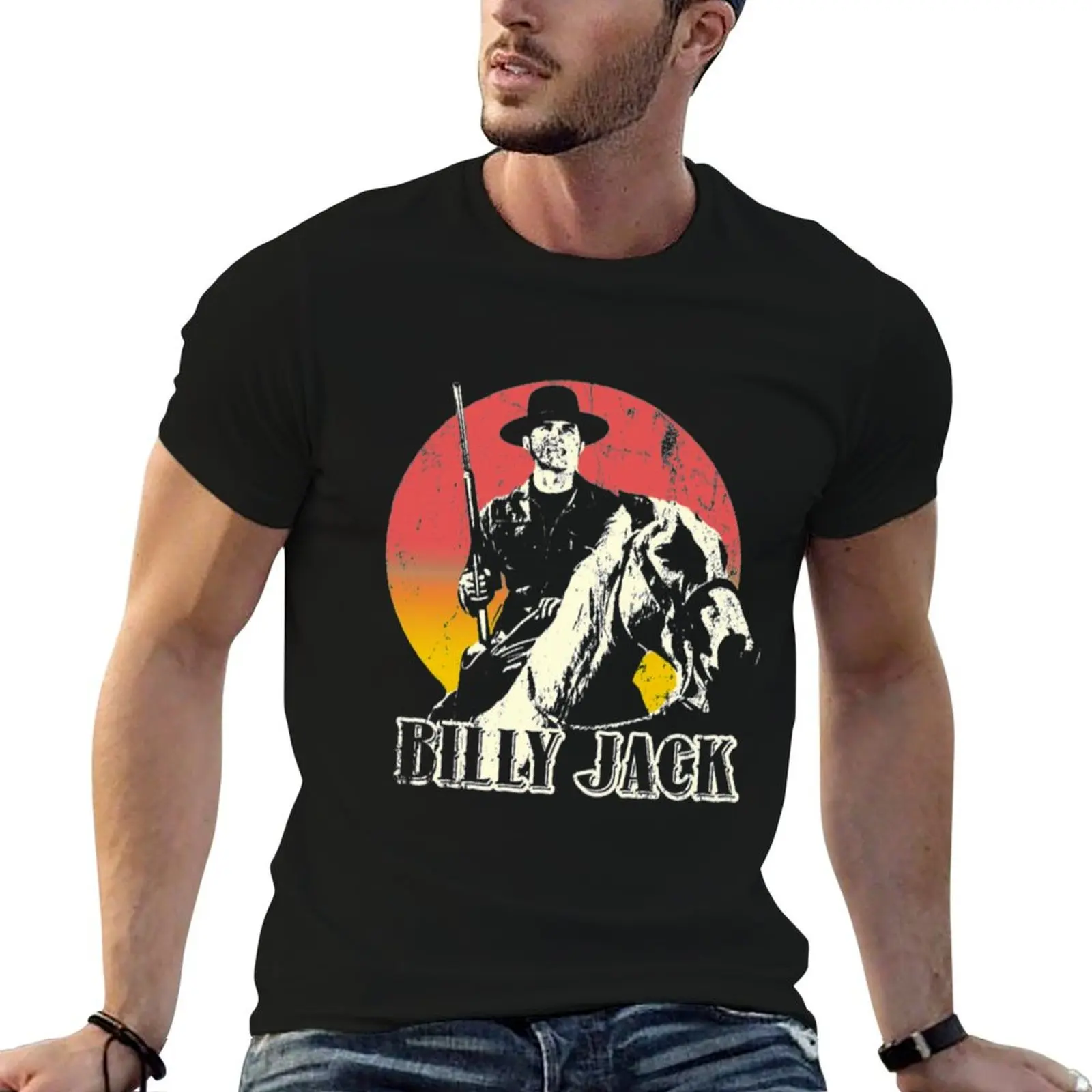 Billy Jack T-Shirt Casual Loose Fit Short Sleeve T-Shirt